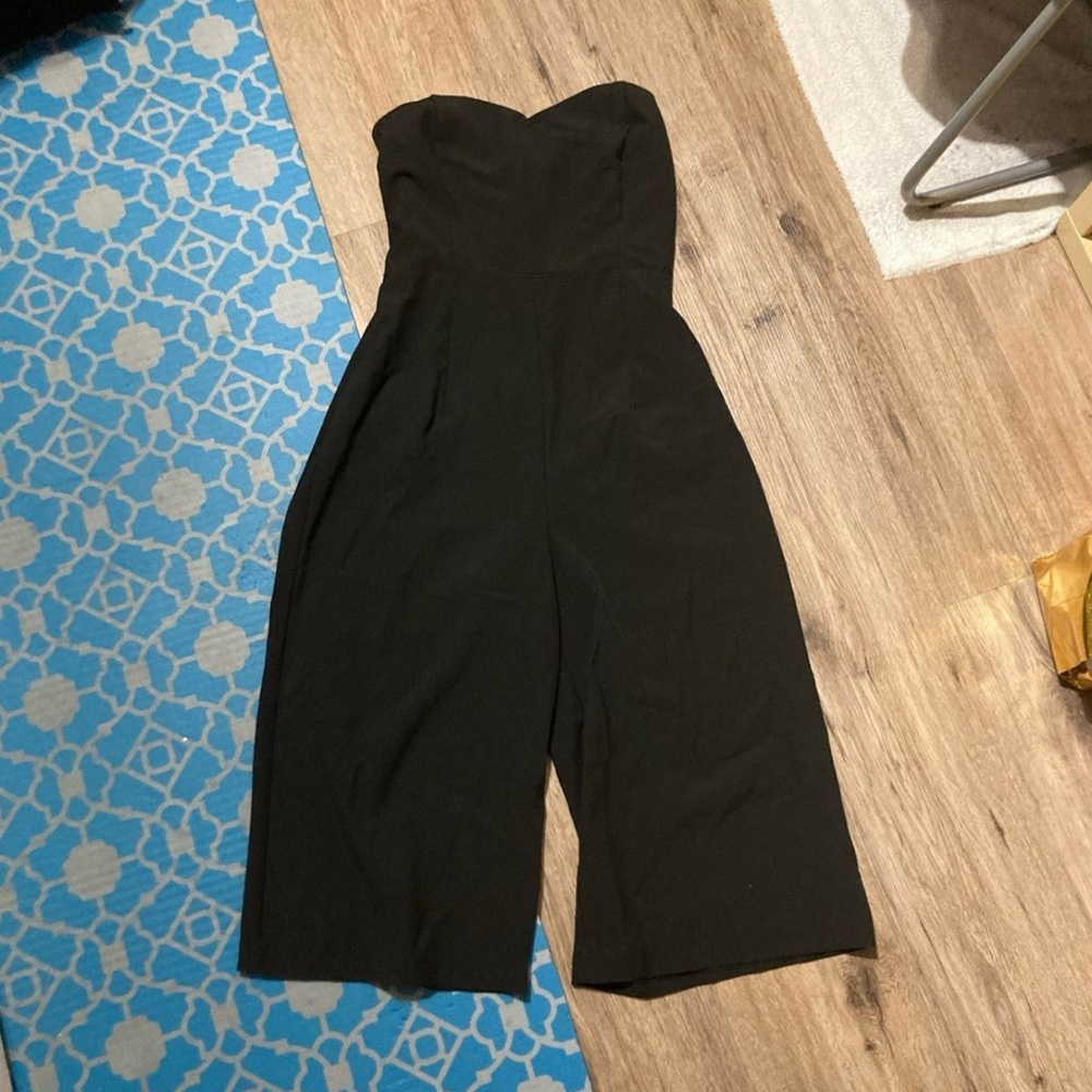 strapless romper